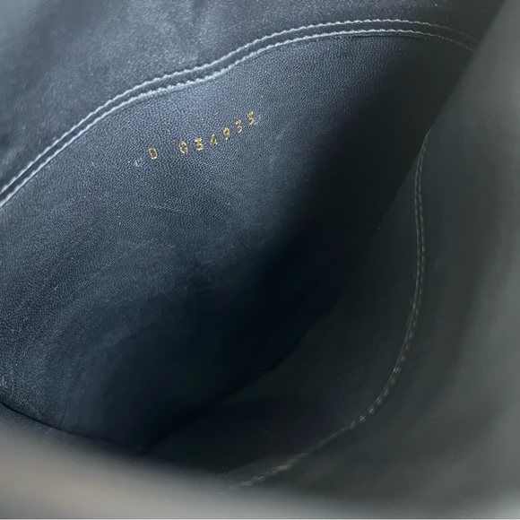 CHANEL Calfskin Knee High Chain Detail Black CC Interlocking Leather Boots 39.5 - Picture 8 of 16